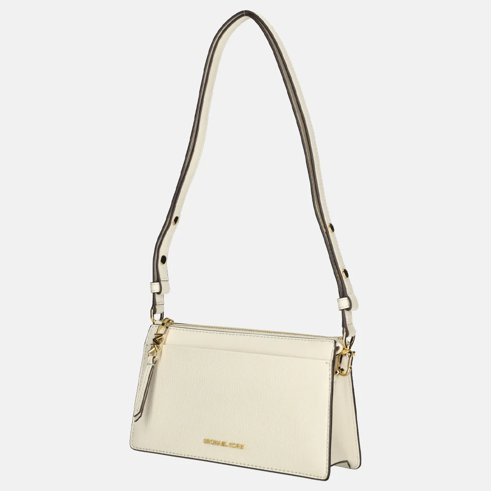 Michael Kors Empire crossbody tas light cream bij Duifhuizen